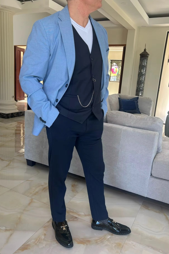 Mocassin homme mariage doré style