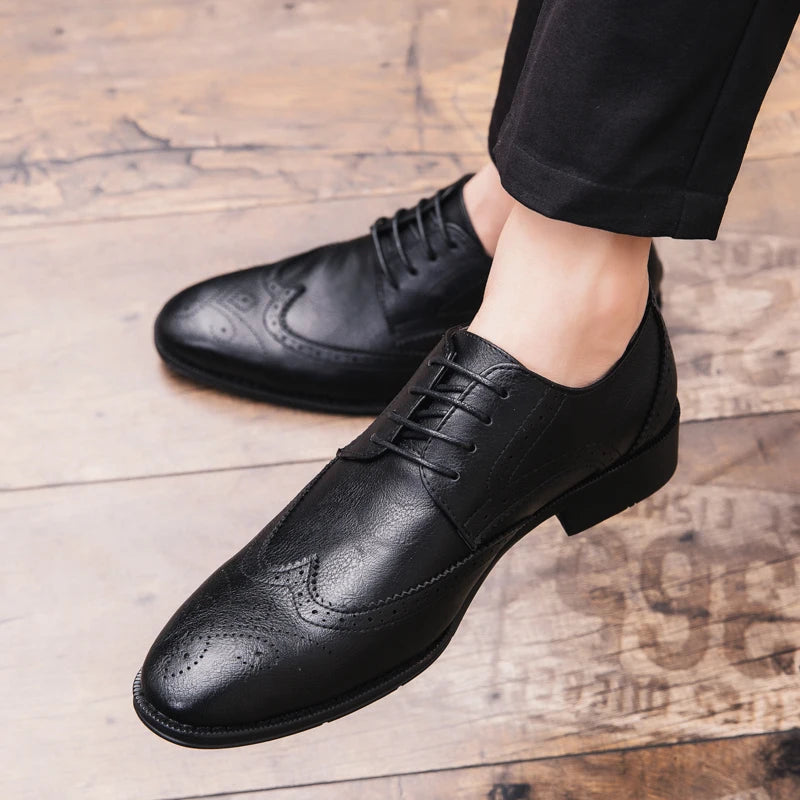 Mocassin brogue pour hommes