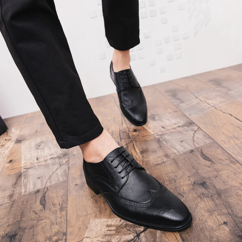 Mocassin brogue pour hommes