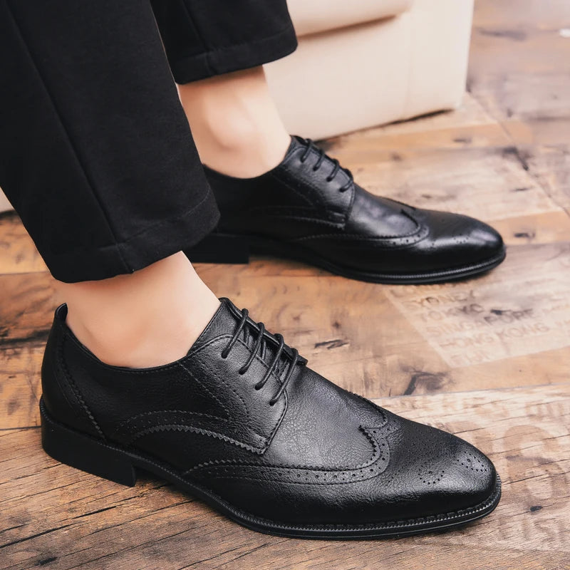 Mocassin brogue pour hommes