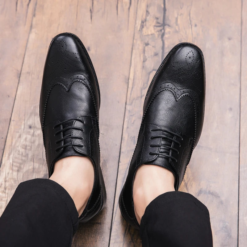 Mocassin brogue pour hommes