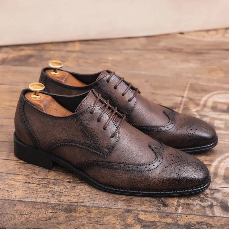 Mocassin brogue pour hommes