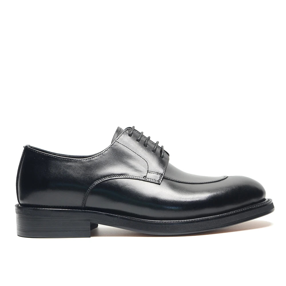 Mocassin Derby demi-chasse en cuir hommes