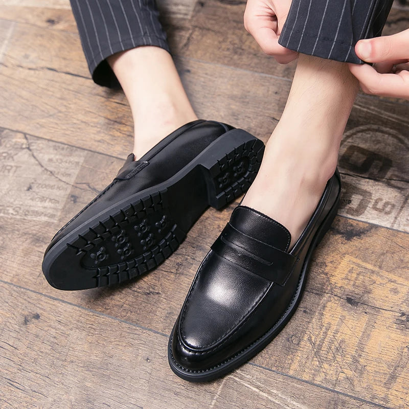 Mocassin Sulky 180 en cuir pour hommes