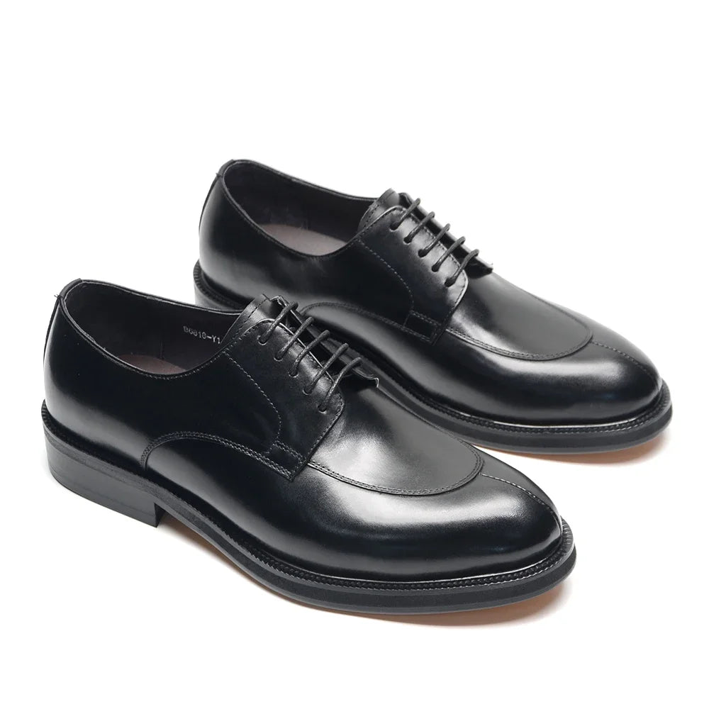 Mocassin Derby demi-chasse en cuir hommes