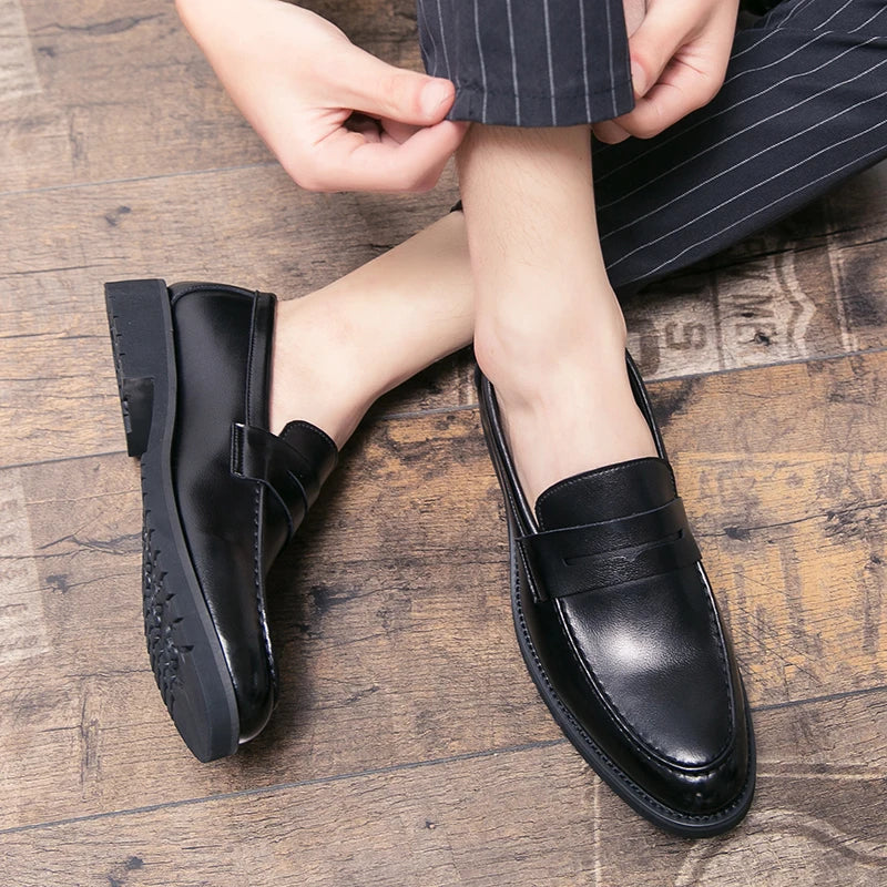 Mocassin Sulky 180 en cuir pour hommes