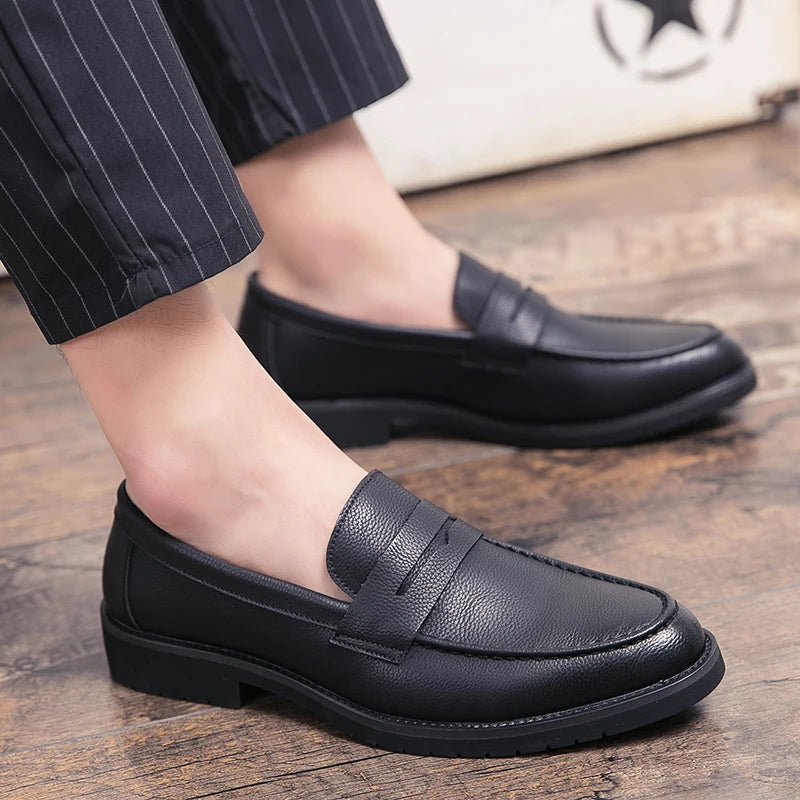 Mocassin Sulky 180 en cuir pour hommes