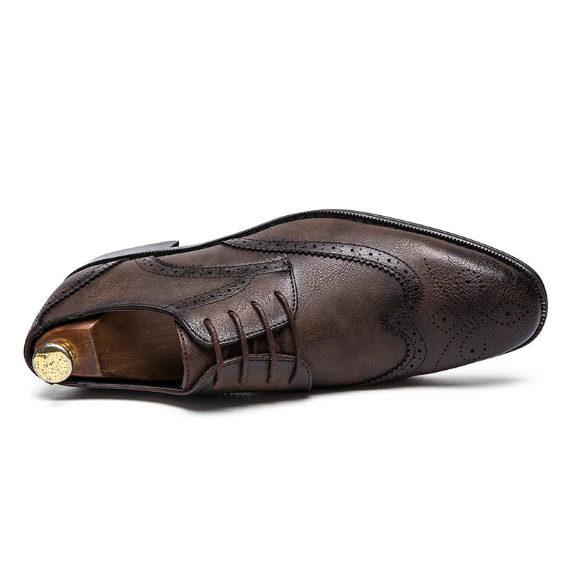 Mocassin brogue pour hommes