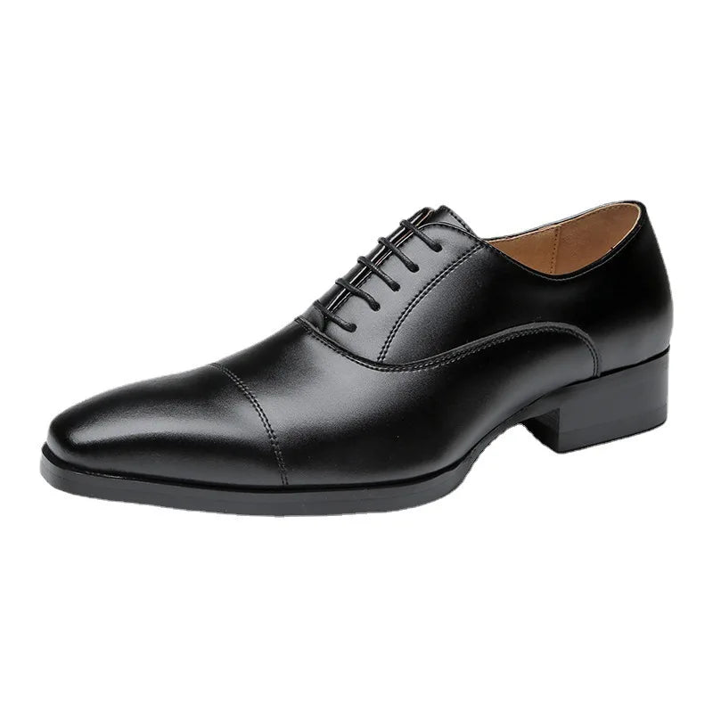 Mocassin Richelieu en cuir pour hommes