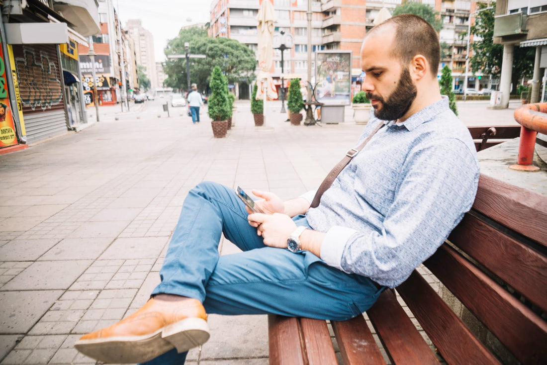 style tenues mocassin homme décontractés et formelle