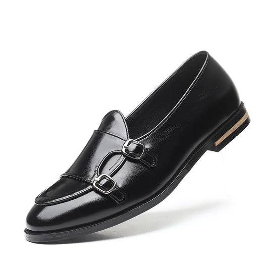 Mocassin mariage avec fermeture pour homme