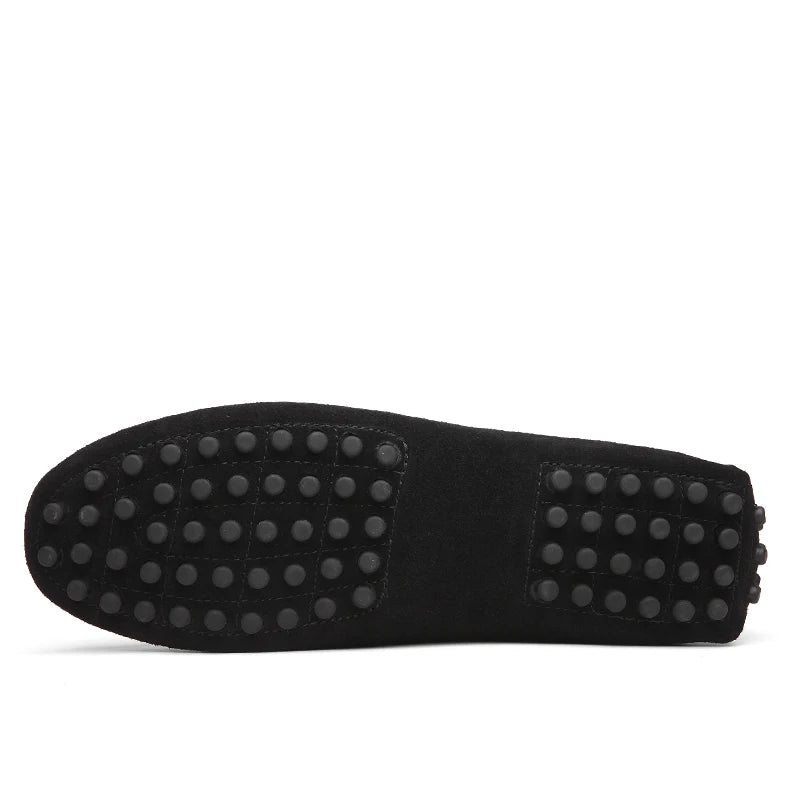 Mocassins souples en daim pour hommes