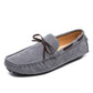 Mocassins bateau classiques effet daim à enfiler pour homme