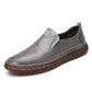 Mocassins marron à semelle souple pour homme