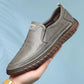 Mocassins marron à semelle souple pour homme