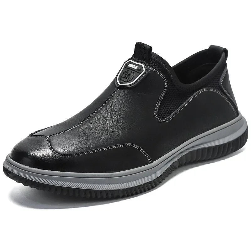 Mocassins chaussure à plateforme pour homme