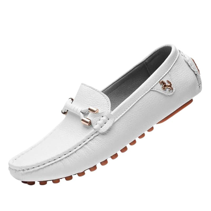 Mocassins souples tendances en cuir synthétique pour homme